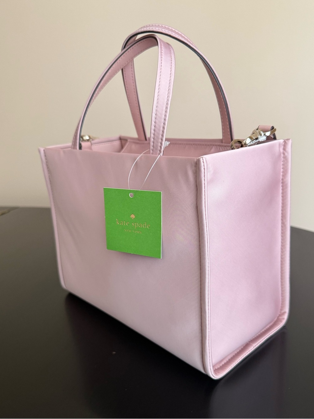 Kate Spade Sam Nylon Medium Satchel Madison Rouge - Picture 6 of 15